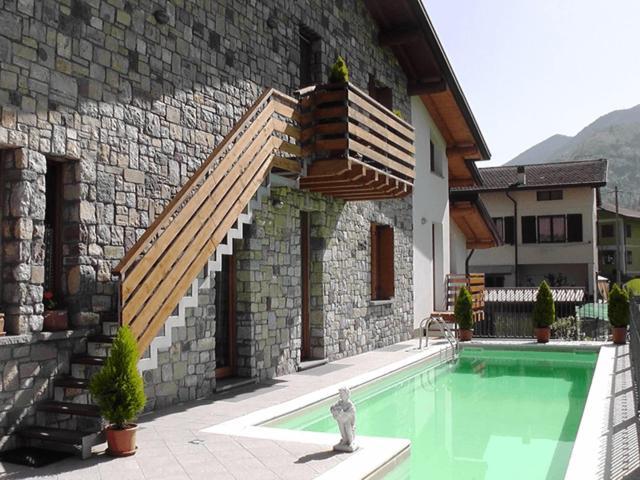 B&B I Viandanti Piancogno ภายนอก รูปภาพ